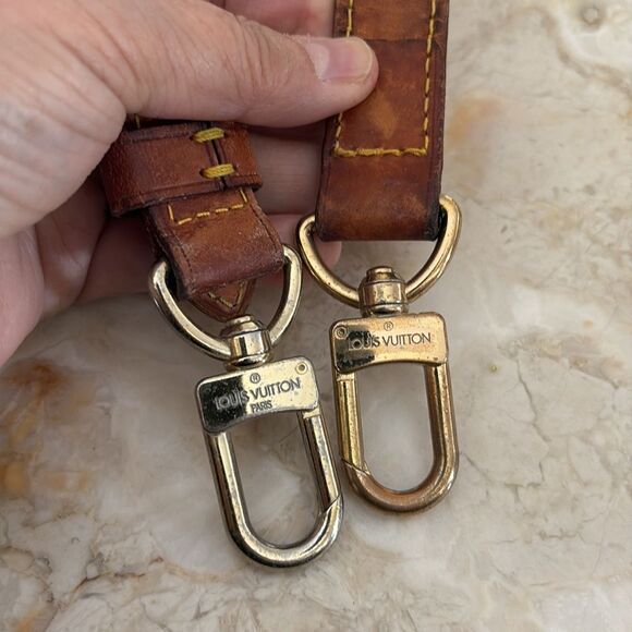 Authentic Louis Vuitton Vachetta Leather Shoulder Strap 35”-42” - Picture 15 of 17